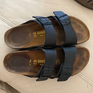 Black Birkenstocks